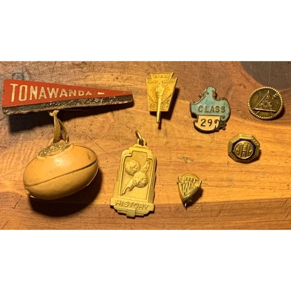 Other - Antique 1920-1930 High School Pins & Pendant, Tonawanda, National Honor Society
